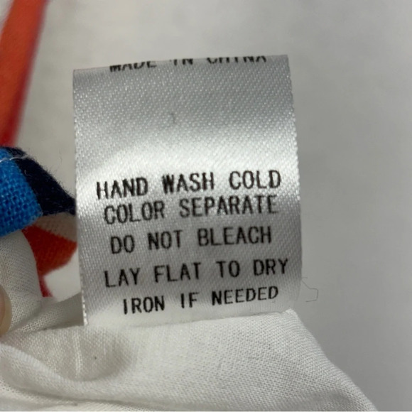 Le Lis Linen Rainbow Striped Colorful Short Wrap Romper Size S Tank - Picture 6 of 9